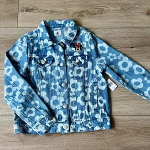 Disney Blue Floral Jean Jacket for Kids